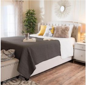 ALBERTA FULLY UPHOLSTERED QUEEN WHOLE BED