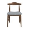 Damian Mid-Century Solid Wood Dining Chair