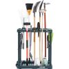 VEVOR Garden Tool Organizer, 10 Slots, Yard Tool Tower Rack for Garage Organization and Storage, Hold Long-Handled Tool/Rake/Broom/Shovel, PP Garden T