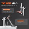 VEVOR Freestanding Bathtub Faucet, Floor Mount, Freestanding Tub Filler, Shower Mixer Taps, Two Water Modes, 360¬∞ Swivel Spout, for Bathing & Showeri