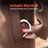 Rechargeable Hand Warmer 5000mAh with Charcoal Pattern,Portable Electric Hand Heater ,USB Battery Operated Handwarmer for Camping,Hiking,Hunting,Golf,