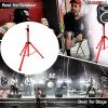 5 Core Speaker Stand Tripod Floor Tall Pair Adjustable Up to 72 Inch DJ Studio Monitor Stands Pole Mount  - SS ECO 2PK WoB