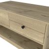 Tulip Storage Bench, Two Drawers, Two Shelves